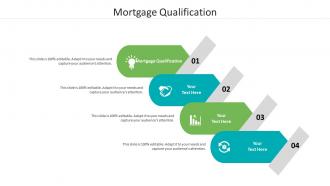 Mortgage qualification ppt powerpoint presentation show topics cpb