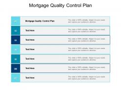 Mortgage quality control plan ppt powerpoint presentation outline images cpb