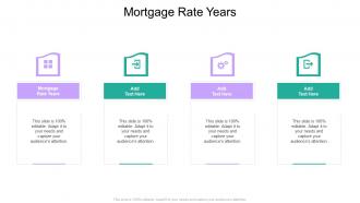 Mortgage Rate Years In Powerpoint And Google Slides Cpb