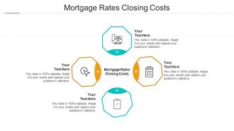 Mortgage rates closing costs ppt powerpoint presentation slides summary cpb
