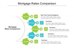 Mortgage rates comparison ppt powerpoint presentation infographic template outfit cpb