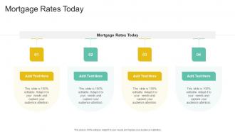 Mortgage Rates Today In Powerpoint And Google Slides Cpb