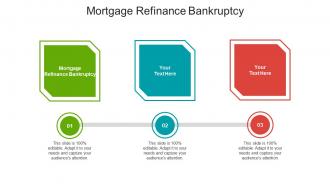 Mortgage refinance bankruptcy ppt powerpoint presentation pictures master slide cpb