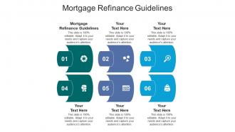 Mortgage refinance guidelines ppt powerpoint presentation layouts aids cpb