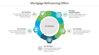 Mortgage refinancing offers ppt powerpoint presentation file icon cpb