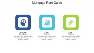 Mortgage rent guide ppt powerpoint presentation ideas slides cpb