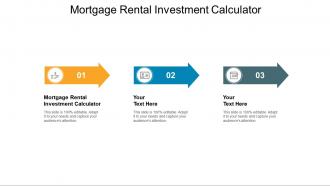 Mortgage rental investment calculator ppt powerpoint presentation inspiration tips cpb