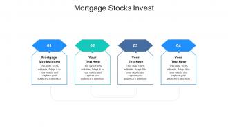 Mortgage stocks invest ppt powerpoint presentation inspiration templates cpb