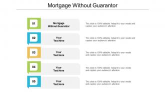 Mortgage without guarantor ppt powerpoint presentation styles gridlines cpb