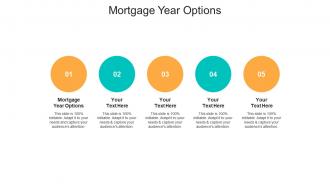 Mortgage year options ppt powerpoint presentation icon gallery cpb