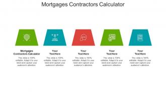 Mortgages contractors calculator ppt powerpoint presentation slides example cpb