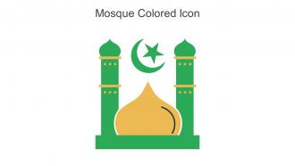 Mosque Colored Icon In Powerpoint Pptx Png And Editable Eps Format