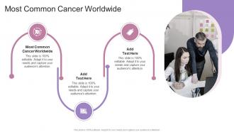 Most Common Cancer Worldwide In Powerpoint And Google Slides Cpb