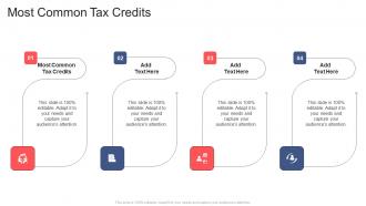 Most Common Tax Credits In Powerpoint And Google Slides Cpb