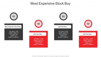Most Expensive Stock Buy In Powerpoint And Google Slides Cpb