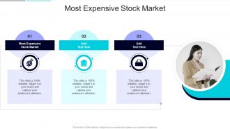 Most Expensive Stock Market In Powerpoint And Google Slides Cpb