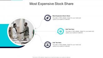 Most Expensive Stock Share In Powerpoint And Google Slides Cpb