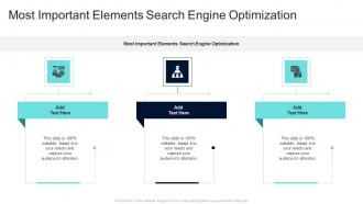 Most Important Elements Search Engine Optimization In Powerpoint And Google Slides Cpb