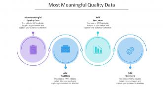 Most Meaningful Quality Data Ppt Powerpoint Presentation Layouts Brochure Cpb