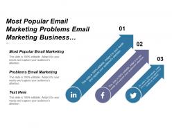 Most popular email marketing problems email marketing business communication cpb