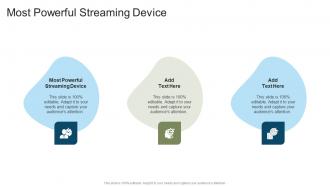 Most Powerful Streaming Device In Powerpoint And Google Slides Cpb