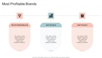 Most Profitable Brands In Powerpoint And Google Slides Cpb