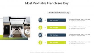 Most Profitable Franchises Buy In Powerpoint And Google Slides Cpb