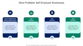 Most Profitable Self Employed Businesses In Powerpoint And Google Slides Cpb