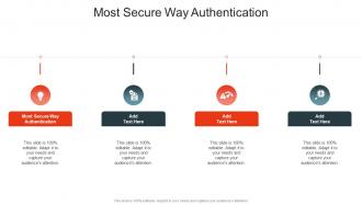 Most Secure Way Authentication In Powerpoint And Google Slides Cpb