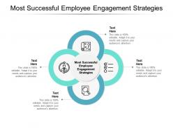 Most successful employee engagement strategies ppt powerpoint presentation icons cpb