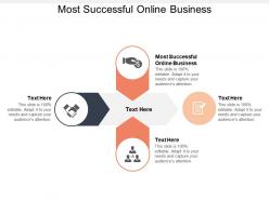 Most successful online business ppt powerpoint presentation gallery visuals cpb