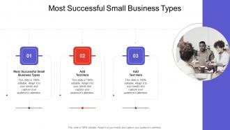 Most Successful Small Business Types In Powerpoint And Google Slides Cpb