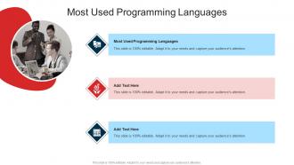 Most Used Programming Languages In Powerpoint And Google Slides Cpb