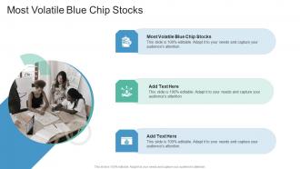 Most Volatile Blue Chip Stocks In Powerpoint And Google Slides Cpb