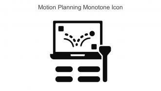 Motion Planning Monotone Icon In Powerpoint Pptx Png And Editable Eps Format