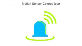 Motion Sensor Colored Icon In Powerpoint Pptx Png And Editable Eps Format