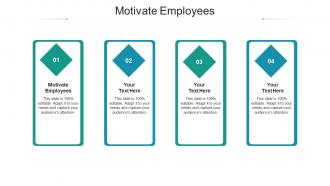 Motivate employees ppt powerpoint presentation infographic template infographic cpb