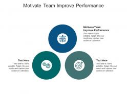 Motivate team improve performance ppt powerpoint presentation infographic template introduction cpb