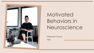Motivated Behaviors In Neuroscience PPT Template ACP