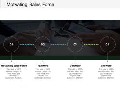 Motivating sales force ppt powerpoint presentation gallery skills cpb