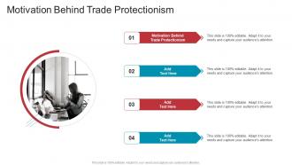 Motivation Behind Trade Protectionism In Powerpoint And Google Slides Cpb