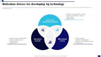 Motivation Drivers For Developing 6g Technology