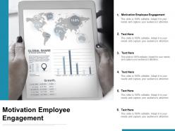 Motivation employee engagement ppt powerpoint presentation model cpb