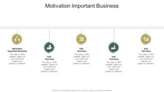 Motivation Important Business In Powerpoint And Google Slides Cpb