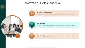 Motivation Quotes Students In Powerpoint And Google Slides Cpb