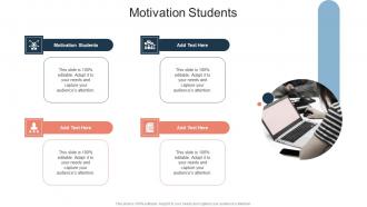 Motivation Students In Powerpoint And Google Slides Cpb