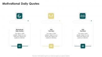 Motivational Daily Quotes In Powerpoint And Google Slides Cpb