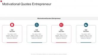 Motivational Quotes Entrepreneur In Powerpoint And Google Slides Cpb
