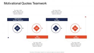 Motivational Quotes Teamwork In Powerpoint And Google Slides Cpb