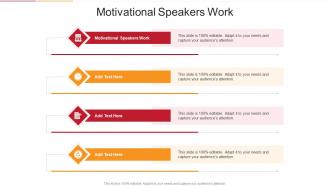 Motivational Speakers Work In Powerpoint And Google Slides Cpb